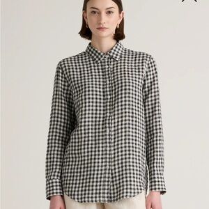 QUINCE women’s large Linen shirt